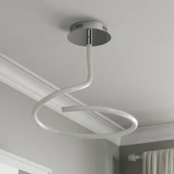 Lucande Serpentina plafonnier LED, dimmable| Plafonniers Led|Plafonniers