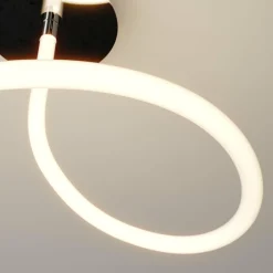 Lucande Serpentina plafonnier LED, dimmable| Plafonniers Led|Plafonniers