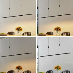Lucande Stakato suspension LED 6 lampes 140 cm| Suspensions Led|Suspensions