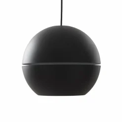 Lucande suspension Calantha, noir, aluminium, Ø 30 cm| Suspensions Led|Suspensions