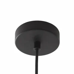 Lucande suspension Calantha, noir, aluminium, Ø 30 cm| Suspensions Led|Suspensions