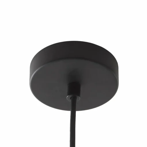Lucande suspension Calantha, noir, aluminium, Ø 30 cm| Suspensions Led|Suspensions
