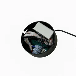 Lucande Suspension LED Avelina, Ø 14cm , 1 lampe. noir| Suspensions Led|Suspensions