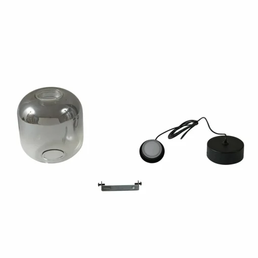 Lucande Suspension LED Avelina, Ø 14cm , 1 lampe. noir| Suspensions Led|Suspensions