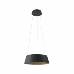 Lucande Suspension LED Belsar, noir, aluminium, CCT| Suspensions Led|Suspensions