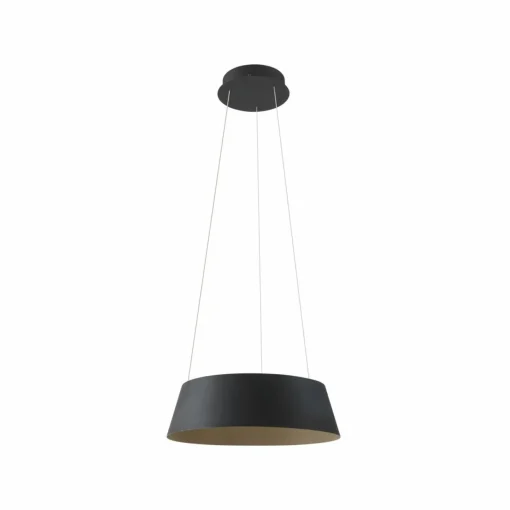 Lucande Suspension LED Belsar, noir, aluminium, CCT| Suspensions Led|Suspensions