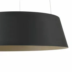 Lucande Suspension LED Belsar, noir, aluminium, CCT| Suspensions Led|Suspensions