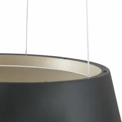 Lucande Suspension LED Belsar, noir, aluminium, CCT| Suspensions Led|Suspensions