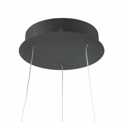 Lucande Suspension LED Belsar, noir, aluminium, CCT| Suspensions Led|Suspensions