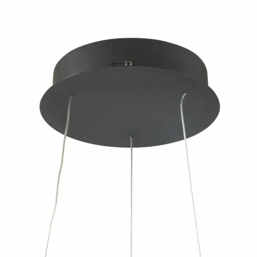 Lucande Suspension LED Belsar, noir, aluminium, CCT| Suspensions Led|Suspensions