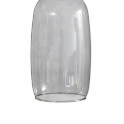 Lucande Suspension LED Fay, gris clair/bleu clair, verre, Ø 15 cm| Suspensions Led|Suspensions