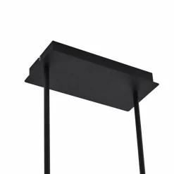 Lucande Suspension LED Kassi, noir, fer, intensité variable, 90 cm| Suspensions Led|Suspensions
