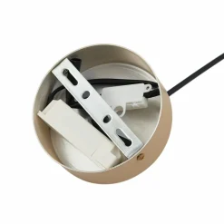 Lucande suspension LED Livie, beige, aluminium, Ø 50 cm| Suspensions Led|Suspensions