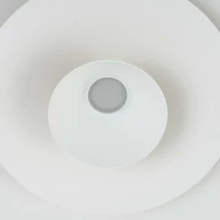 Lucande suspension LED Livie, beige, aluminium, Ø 50 cm| Suspensions Led|Suspensions