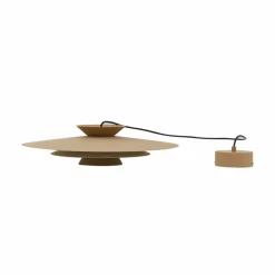 Lucande suspension LED Livie, beige, aluminium, Ø 50 cm| Suspensions Led|Suspensions