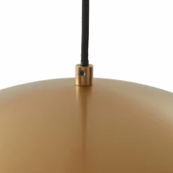 Lucande Suspension LED Lythara, laiton, Ø 40 cm, aluminium| Suspensions Led|Suspensions