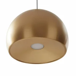 Lucande Suspension LED Lythara, laiton, Ø 40 cm, aluminium| Suspensions Led|Suspensions