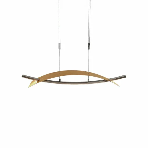 Lucande suspension LED Marija, 90,5 cm, doré, métal| Suspensions Led|Suspensions