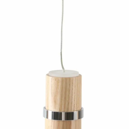 Lucande Suspension LED Nojus, 4 lampes, bois, up/down, 95 cm| Suspensions Led|Suspensions