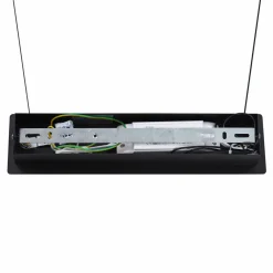 Lucande Suspension LED Pallo, 7 lampes, noir/or, verre| Suspensions Led|Suspensions