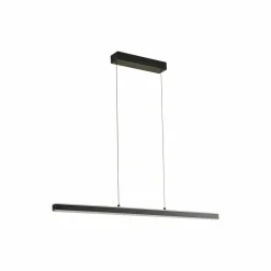 Lucande Suspension LED Pendolo, noir, aluminium, 120 cm| Suspensions Led|Suspensions