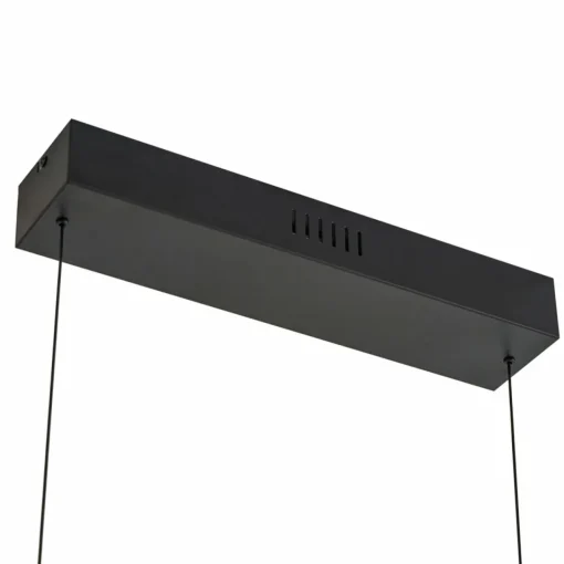 Lucande Suspension LED Pendolo, noir, aluminium, 120 cm| Suspensions Led|Suspensions