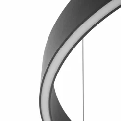 Lucande suspension LED Philine, Ø 60 cm, noir, fer| Suspensions Led|Suspensions