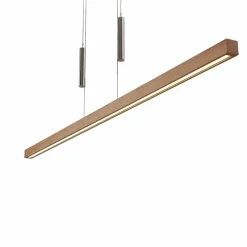 Lucande Suspension LED Tamlin, hêtre, bois,140 cm, 3.000 K| Suspensions Led|Suspensions