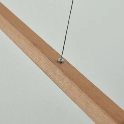 Lucande Suspension LED Tamlin, hêtre, bois,140 cm, 3.000 K| Suspensions Led|Suspensions