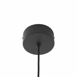 Lucande Suspension LED Tethrion, noir, aluminium, Ø 40 cm| Suspensions Led|Suspensions