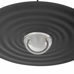 Lucande Suspension LED Tethrion, noir, aluminium, Ø 40 cm| Suspensions Led|Suspensions
