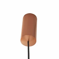 Lucande Suspension LED Varineth, couleur cuivre, aluminium, Ø 11 cm| Suspensions Led|Suspensions
