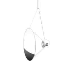 Luceplan Amisol suspension LED Ø 75cm argent| Suspensions Led|Suspensions