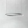 Luceplan Compendium Circle 72cm, aluminium| Suspensions Led|Suspensions