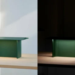 Luceplan Fienile lampe à poser LED, vert forêt| Lampes À Poser Led|Lampes À Poser Et Lampes De Table