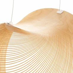Luceplan Illan LED lampe à suspension en bois à intensité variable Ø 60 cm| Suspensions Led|Suspensions