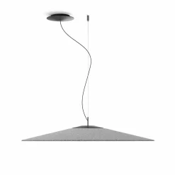 Luceplan Koinè LED Suspension feutre 927 Ø86cm gris| Suspensions Led|Suspensions
