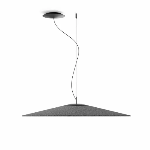 Luceplan Koinè LED Suspension feutre 927 Ø86cm anthracite| Suspensions Led|Suspensions