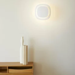 Luceplan Luthien applique LED phase cut blanc 830| Appliques Murales Led|Appliques Murales