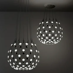 Luceplan Mesh suspension Ø 80 cm câble 3 m| Suspensions Led|Suspensions