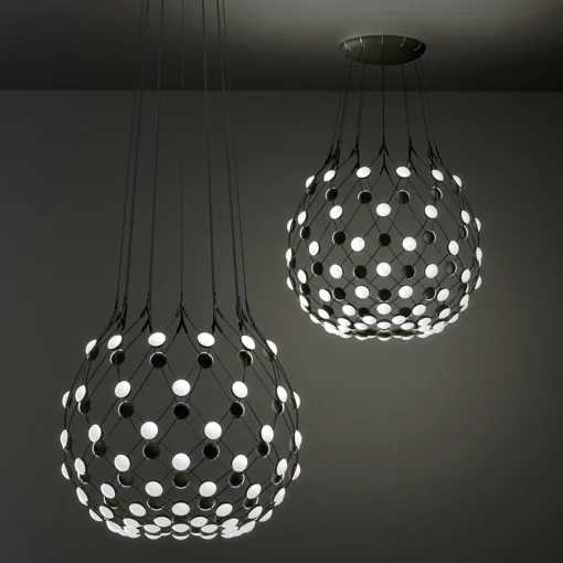 Luceplan Mesh suspension Ø 100 cm câble 1 m| Suspensions Led|Suspensions