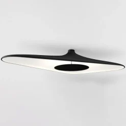 Luceplan Soleil Noir plafonnier LED, noir| Plafonniers Led|Plafonniers