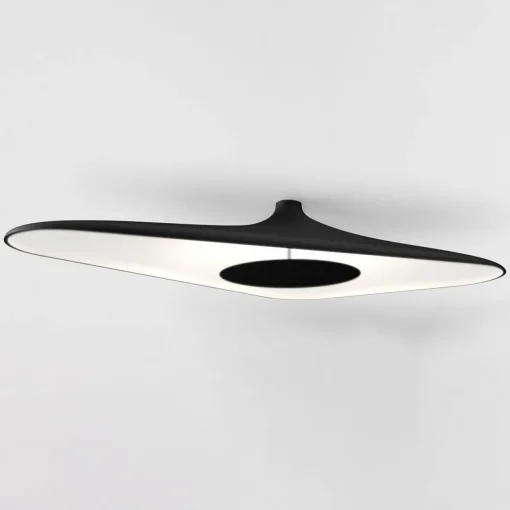 Luceplan Soleil Noir plafonnier LED, noir| Plafonniers Led|Plafonniers