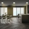Briloner Luminaire encastrable LED Desi, blanc, Ø9cm, marche/arrêt, 3.000 K| Spots Encastrés Led|Luminaires Led D'Intérieur