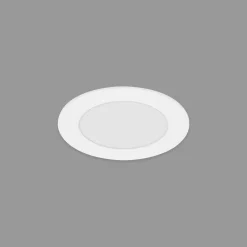 Telefunken Luminaire encastrable LED Virgo, RGBW, blanc, Ø 12 cm| Spots Encastrés Led|Luminaires Led D'Intérieur