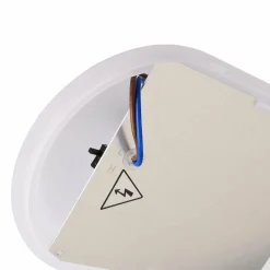 Deko-Light Luminaire pour pièces humides LED Sotano, gris, interrupteur DIP| Appliques Murales Led|Appliques Murales