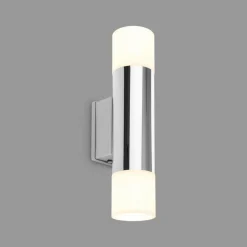 Briloner Luminaire salle bain LED 2090028 à 2 lampes chromé| Appliques Murales Led|Appliques Murales