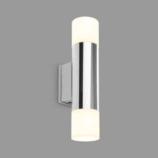 Briloner Luminaire salle bain LED 2090028 à 2 lampes chromé| Appliques Murales Led|Appliques Murales
