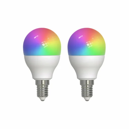 LUUMR Smart ampoule goutte LED E14 4,9W RGBW CCT Tuya mat 2pcs| Ampoules Connectées Et Intelligentes|Ampoules Connectées Et Intelligentes
