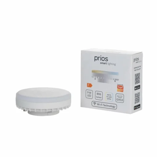 LUUMR Smart Ampoule LED 2 pièces GX53 9W WLAN CCT mat Tuya| Ampoules Connectées Et Intelligentes|Ampoules Connectées Et Intelligentes